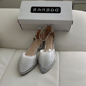 NEW BAMBOO DIARY-17 CLEAR EMBELLISHED FLATS 10M